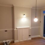 empty room being painted