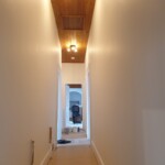 lightened hall way